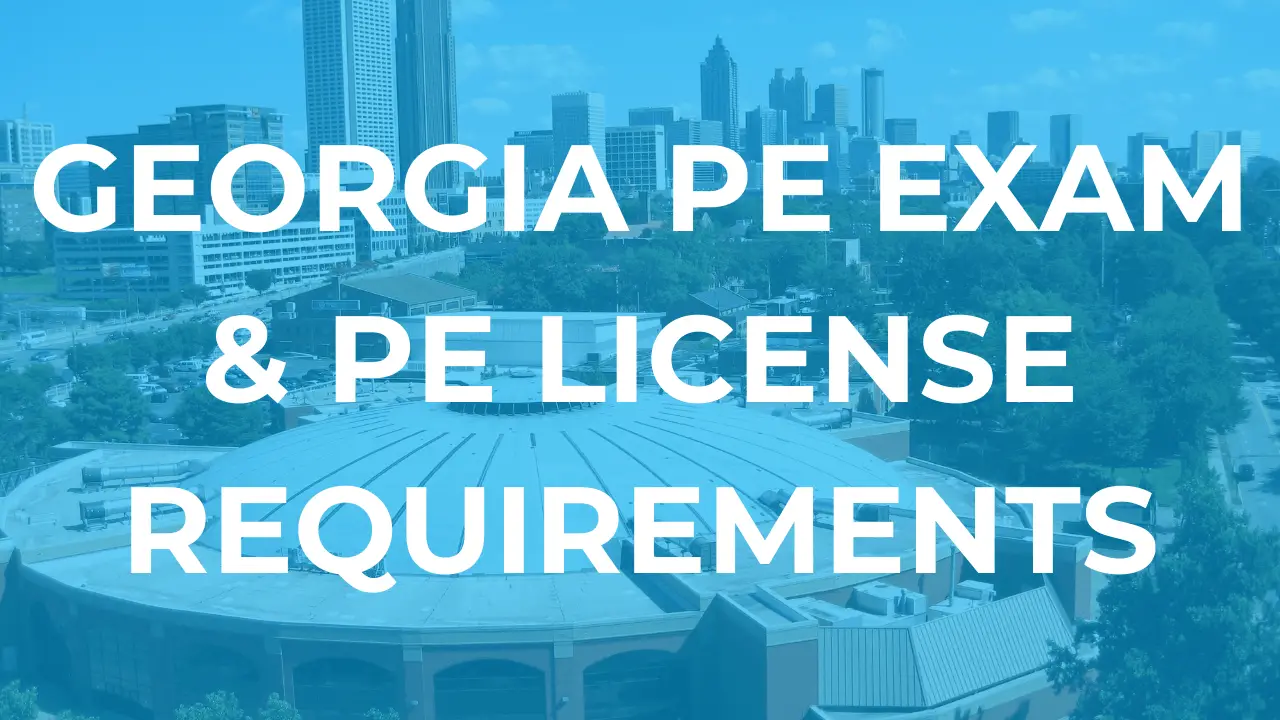Georgia PE Exam Requirements